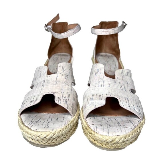 L'Amour des Pieds Women's Iksha Platform Wedge Comfort Neutral Sandal‎ Size 7.5M - Picture 3 of 11